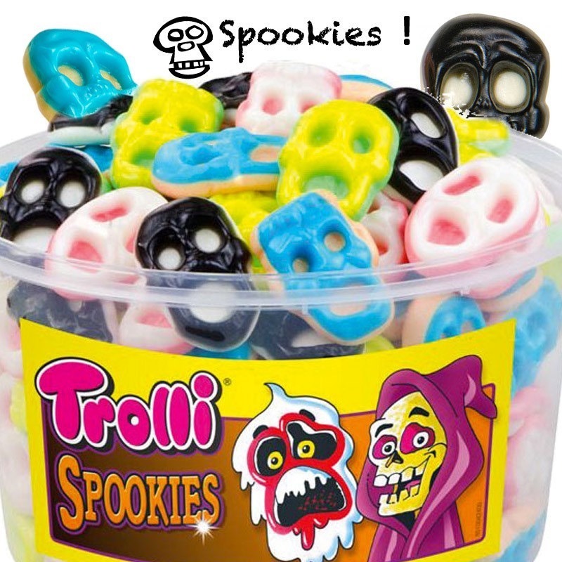 Spookies Masque T Te De Mort Scary Halloween Boite De Bonbons