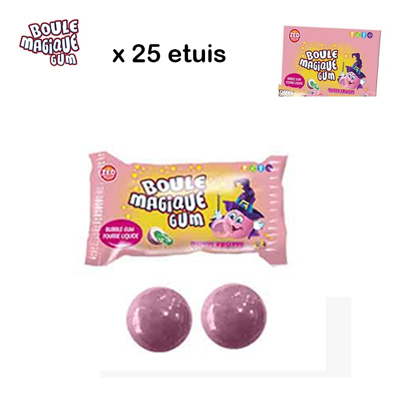 Boule magique Tutti Fruity 25 pièces