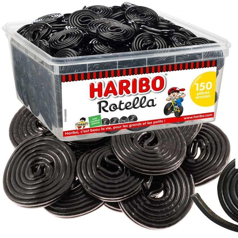 Bonbon personnalisable Rotella réglisse HARIBO