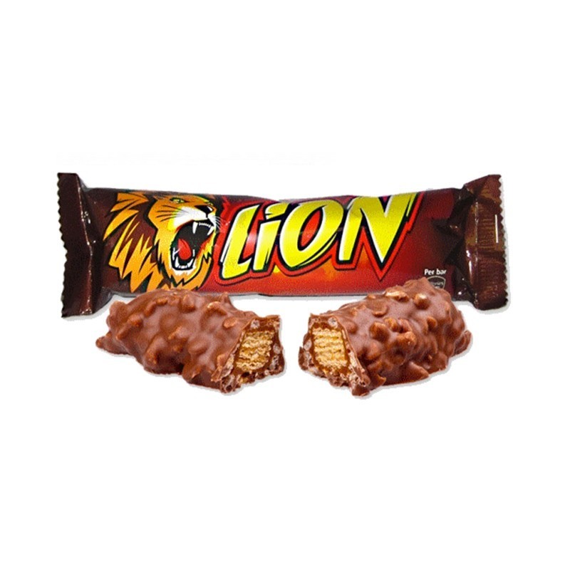 Lion au chocolat et au caramel - Nestlé - 6 pièces par 4,95 €