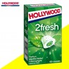 Hollywood 2 FRESH Menthe Verte Chlorophylle - 16 étuis 22 gr