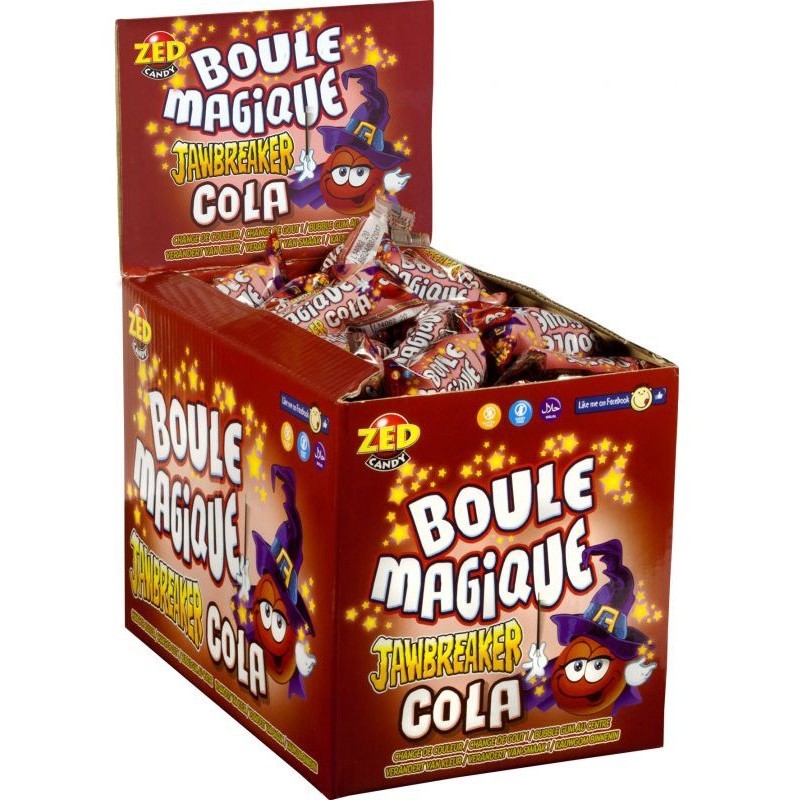 Boules magiques gum Cola - 100 étuis