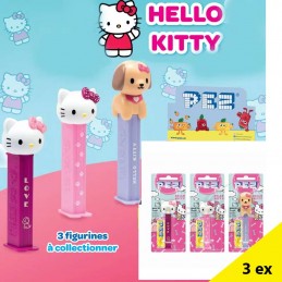 PEZ Hello Kitty, 3 pièces
