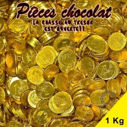 Pièces de monnaie chocolat...