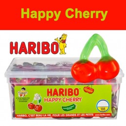 Confiserie acidulée Marque Haribo happy cherry fizz cerise citrique