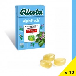 Ricola Alpin Fresh, 10 pièces