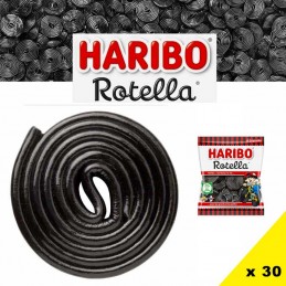 Rolls de Réglisse Rotella Original 120g - Haribo - Piceri
