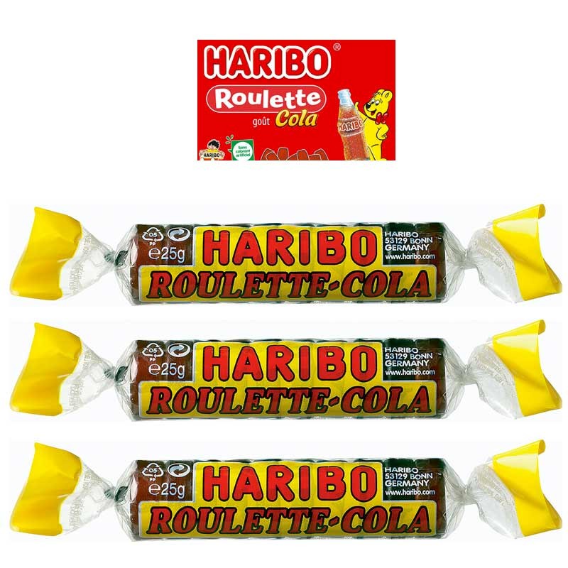 Les Bonbons de Mandy - Bonbons Gélifiés - Roulette Cola Haribo