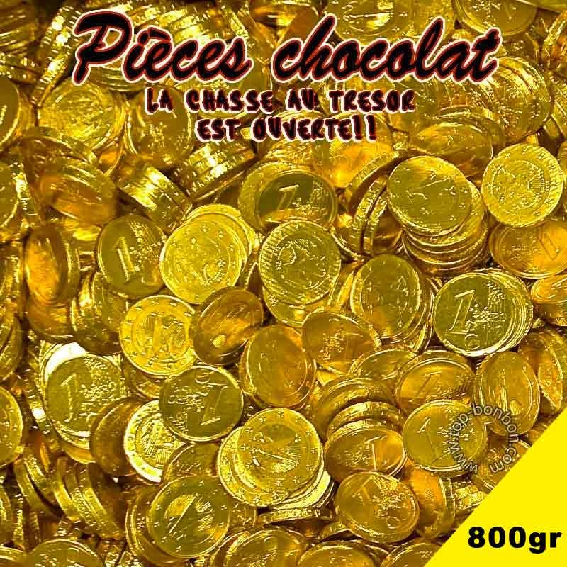 Choco monnaie euros en chocolat 100g pas cher 